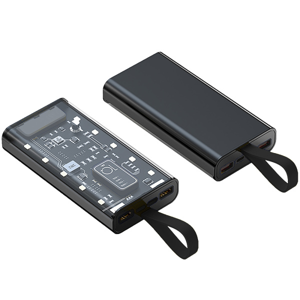 Внешний аккумулятор Wonder, 10000 Mah, черный