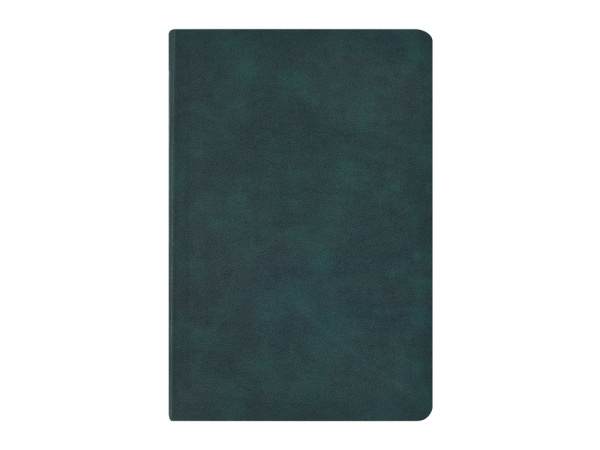 Ежедневник недатированный А5 Megapolis Classic Flex, темно-зеленый