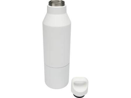 Изолированная бутылка из переработанной нержавеющей стали Odessy объемом 600 мл, белый