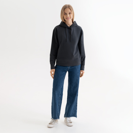 Худи с капюшоном, унисекс Алекс (Alex) антрацит, размер XXL