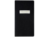 Еженедельник недатированный А6 Black с нашивкой, черный