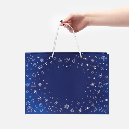 Пакет Snowlace, синий