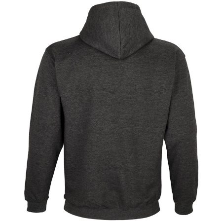 Худи унисекс Condor, черный меланж, размер 3XL