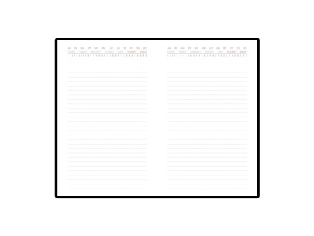 Ежедневник недатированный с индексами А5 Bergamo, синий