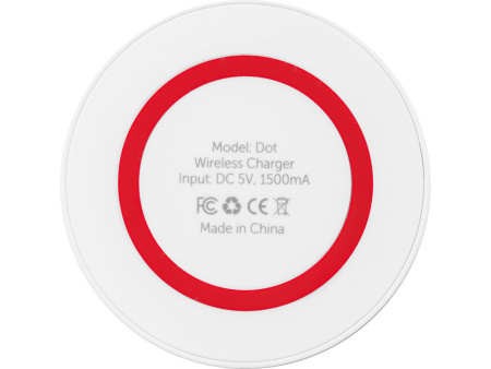 Беспроводное зарядное устройство Dot, 5 Вт Беспроводное зарядное устройство Dot, 5 Вт