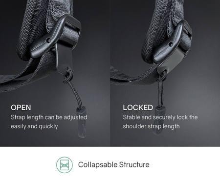 Рюкзак KORIN FlipPack 47х30х17 см, черный