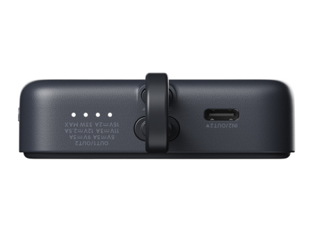 Внешний аккумулятор с кабелем Xiaomi 33W Magnetic Power Bank 10000mAh (Integrated Cable) Gray