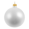 Елочный шар Gala Matt в коробке, 8,5 см, белый