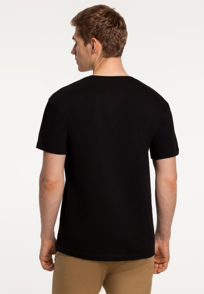 Футболка «ХЗ», черная, размер S