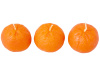 Набор свечей Мандарины в сетке, оранжевый