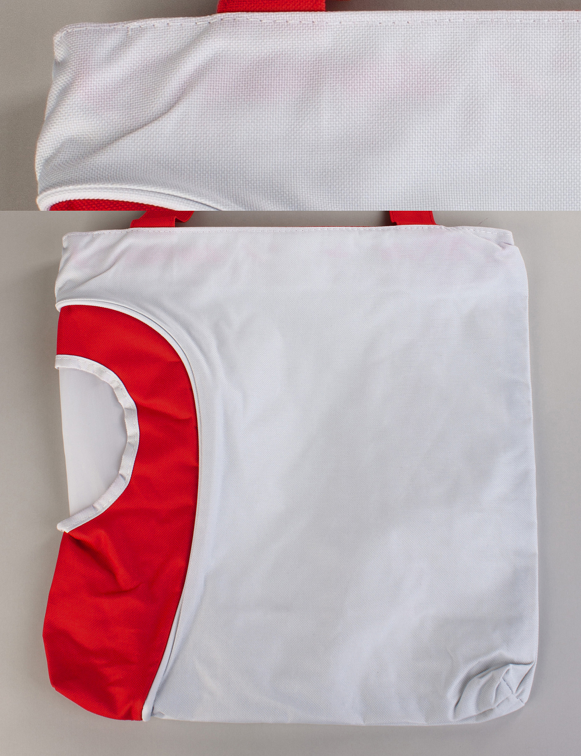 Сумка пляжная "Карибские острова", красная/белая# Сумка пляжная "Карибские острова", красная/белая#