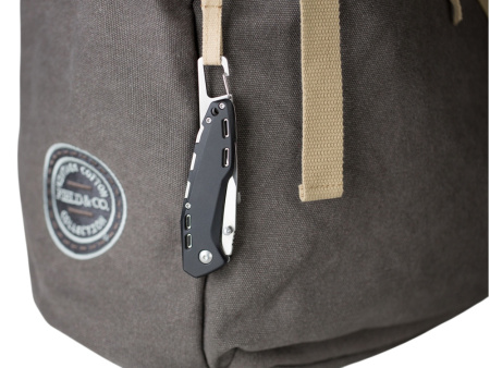 Складной нож Cutter с карабином, черный