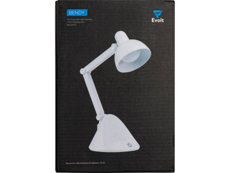 Настольный светильник с функцией беспроводной зарядки Bendy (Р) Настольный светильник с функцией беспроводной зарядки Bendy (Р)