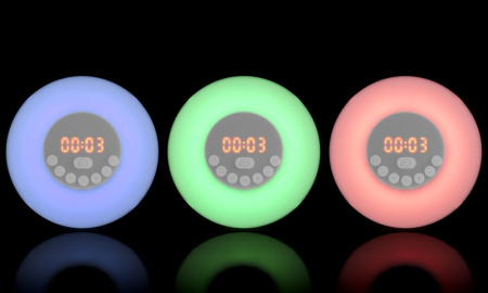 Лампа-колонка со световым будильником dreamTime, ver.2, белая