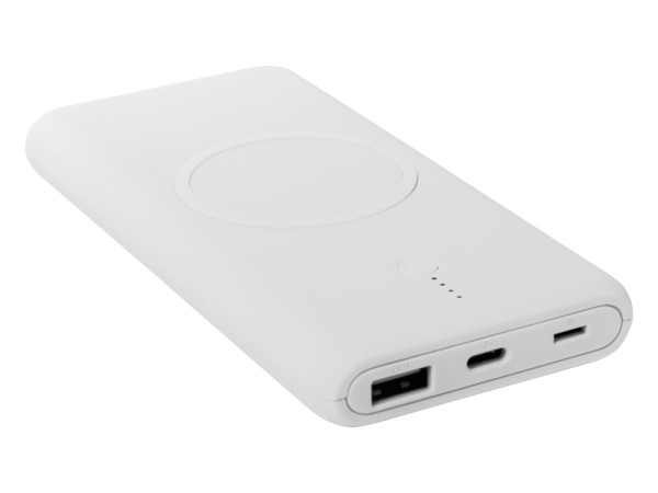 Внешний беспроводной аккумулятор c QC/PD Reload, 10000 mAh, белый (Р)