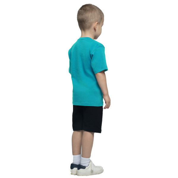 Футболка MODERN ДЕТ 155г О-ворот бирюза XS