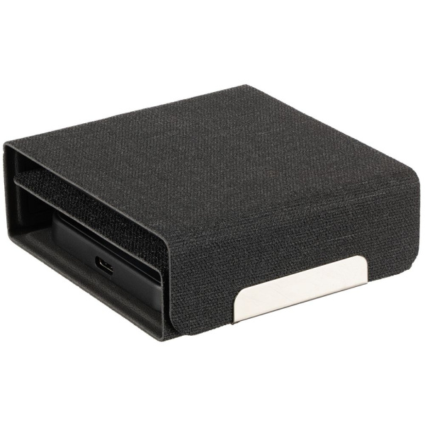 Складная станция беспроводной зарядки triFlex, черная Складная станция беспроводной зарядки triFlex, черная