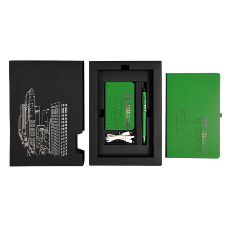 Коробка  POWER BOX  черная, 25,6х17,6х4,8см.