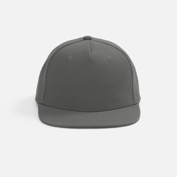 Бейсболка Epicore с прямым козырьком, серая