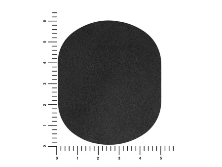 Патч Овал, nubuk