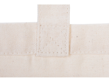 Сумка Fixy из переработанного хлопка 220 г/м2 с фиксирующей лентой