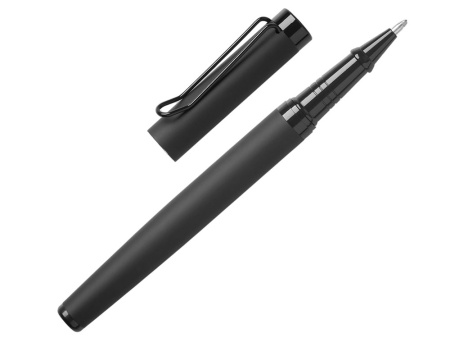 Подарочный набор из 2-х ручек Black Lama soft-touch, черный