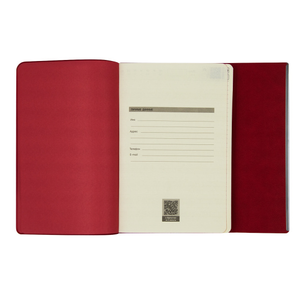 Ежедневник Bplanner.03 pro (красный)