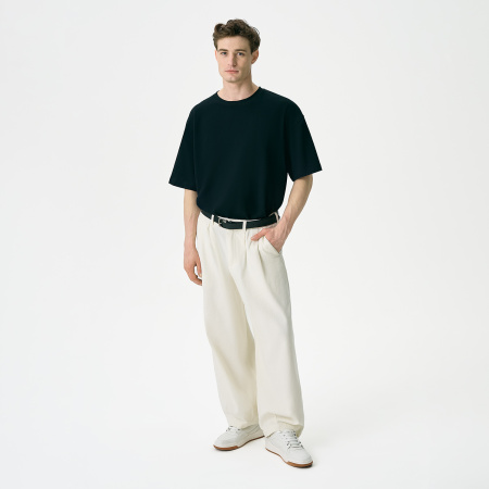 Футболка унисекс премиум Аура (Aura), 100% хлопок 200гр. черный, размер 3XL/4XL