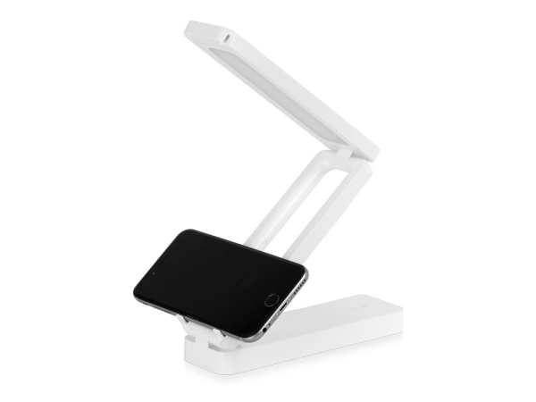 Складывающаяся настольная лампа с беспроводной зарядкой Lightfold, 10 Вт Складывающаяся настольная лампа с беспроводной зарядкой Lightfold, 10 Вт