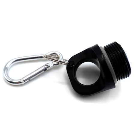 Бутылка пластиковая для воды Clipster, чёрный