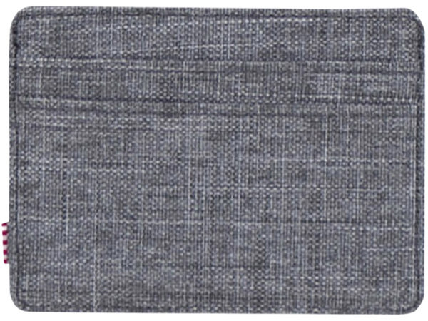 Herschel Charlie держатель для карт с RFID-защитой из переработанного материала - Серый яркий