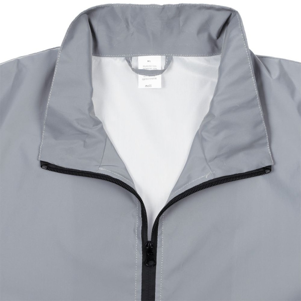 Ветровка Manifest 2.0 из светоотражающей ткани, серая, размер XS/S