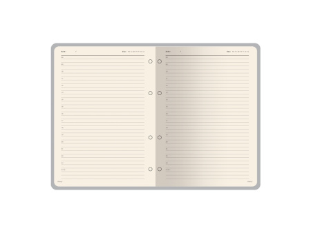 Ежедневник недатированный В5 Toscana, бордовый