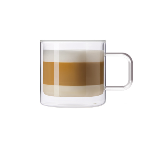 Кружка стеклянная с двойными стенками Luna