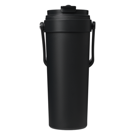 Термокружка вакуумная Соло (Solo), черная