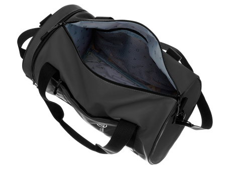 Сумка спортивная TORBER РИТМ, чёрный, полиэстер 900D с PU покрытием, 45 х 25 х 25 см