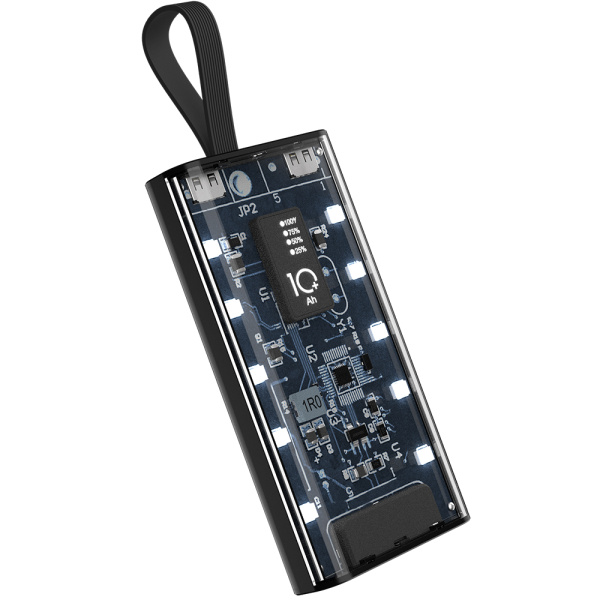 Внешний аккумулятор Wonder, 10000 Mah, черный