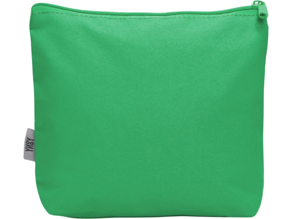 Органайзер для электроники и проводов Amalia из полиэстера 300D с подкладкой, зеленый