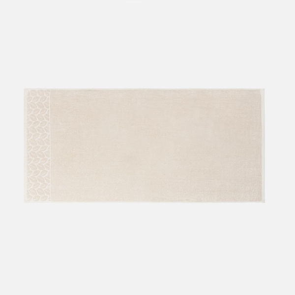 Полотенце махровое Hoya, большое, бежевое