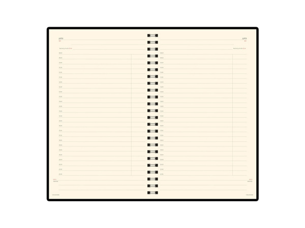 Ежедневник А5 недатированный Milano, зеленый