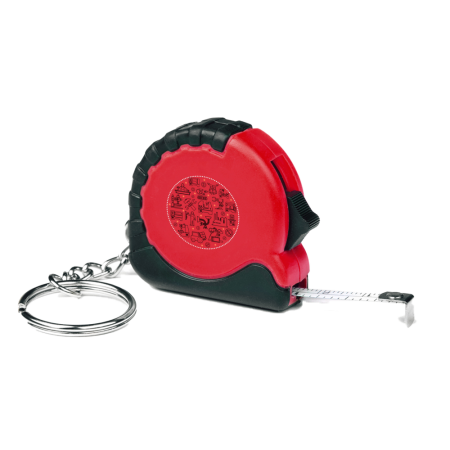 Рулетка Гамбург 1м, красная