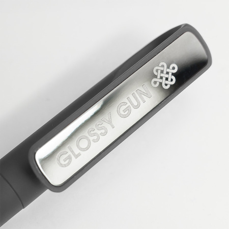Ручка шариковая GLOSSY GUN с покрытием soft touch