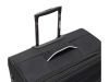 Чемодан TORBER НЕРО, чёрный, переработанный ПЭТ, 48 х 28 х 79 см, 90 л