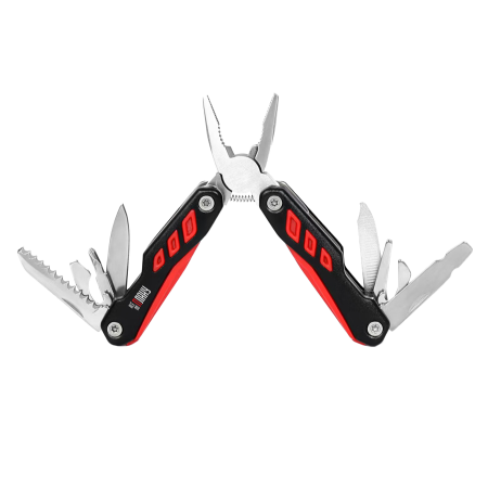Мультитул Tundra 10 в 1, красный