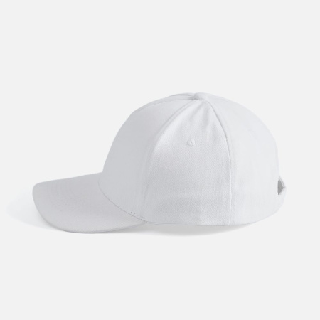 Бейсболка Long Beach, белая