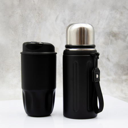 Термостакан Groove (черный)