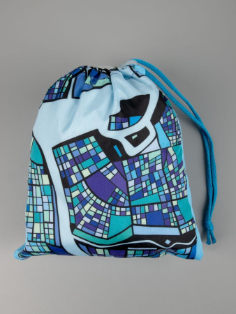 Дождевик-пончо AquaStop взрослый на заказ, разноцветный