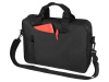 Сумка для ноутбука Wing с вертикальным наружным карманом, черный