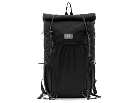 Легкий складывающийся рюкзак-мессенджер Venturer Eco, черный