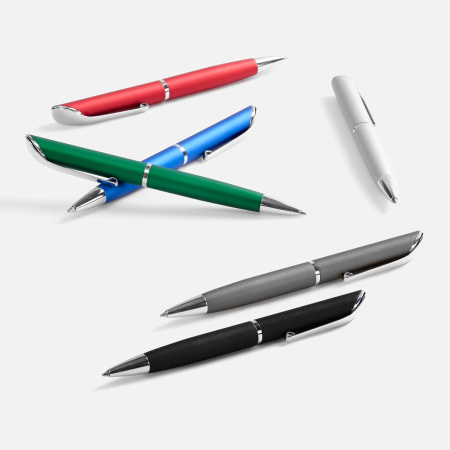 Ручка шариковая Glide, зеленая